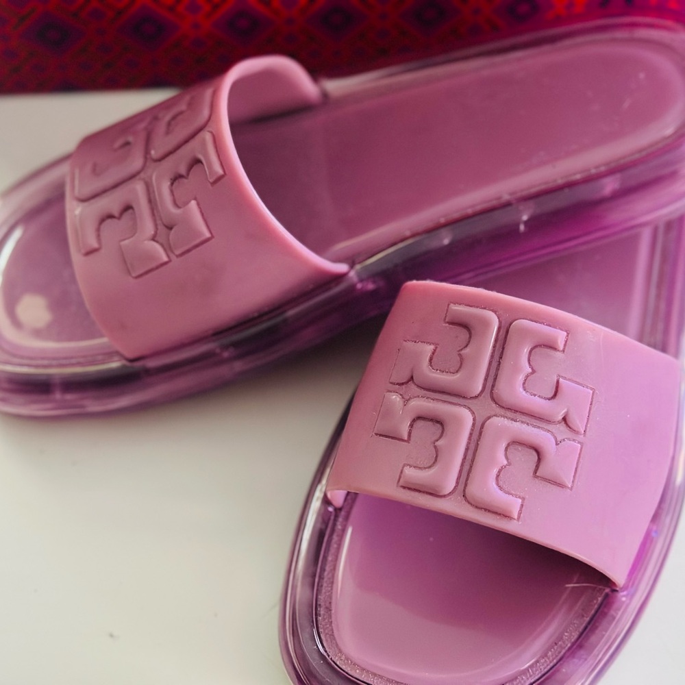 Women's Pink Slide Sandals